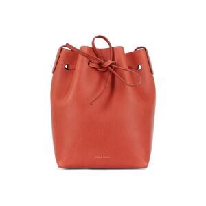 Mansur Gavriel Mini Leather Bucket Bag ~ Brandy/Cleo